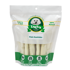 🎁 Plain Rawhide, Medium Size - 3 ct. (100% off)