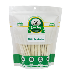 🎁 Plain Rawhide, Small Size - 25 ct. (100% off)